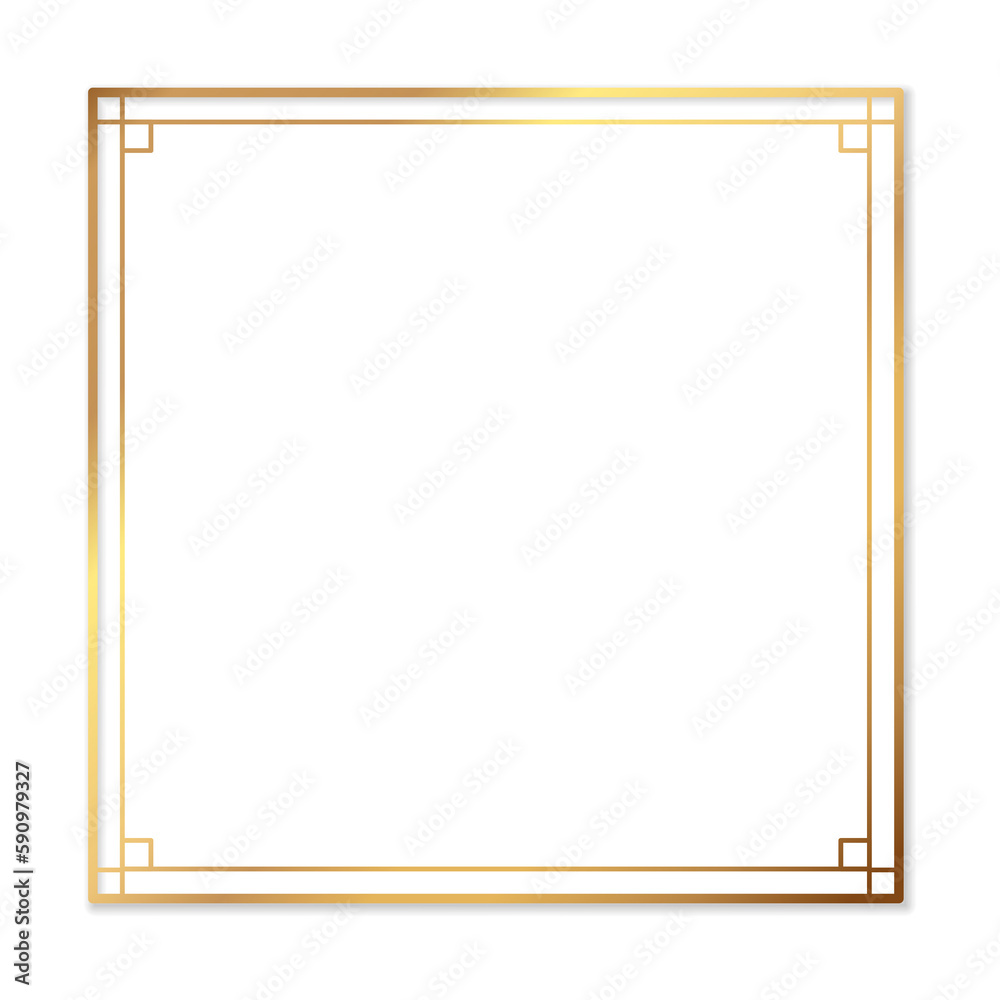 Luxury gold frame Luxury gold frame