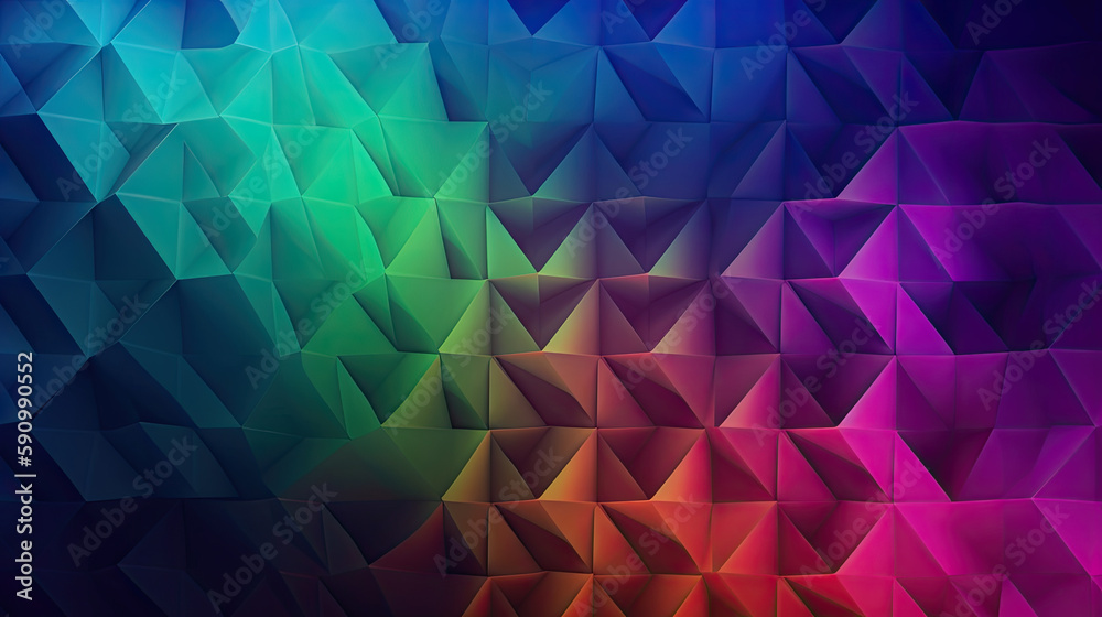 Fototapeta premium Abstract Geometric backgrounds full Color