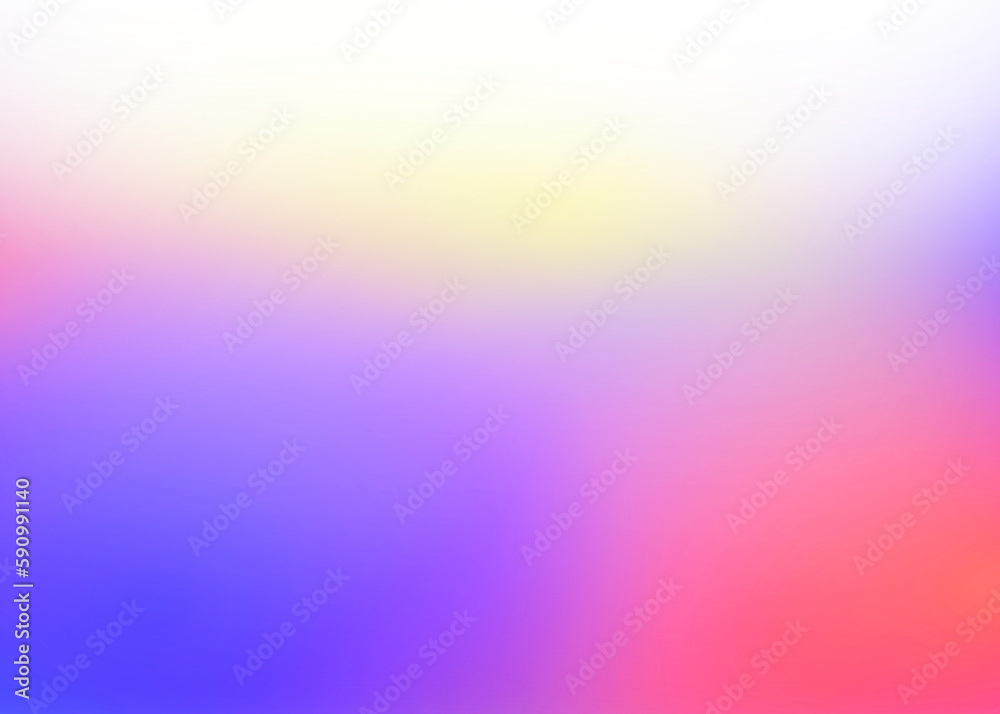 illustration of abstract blurred iridescent light 