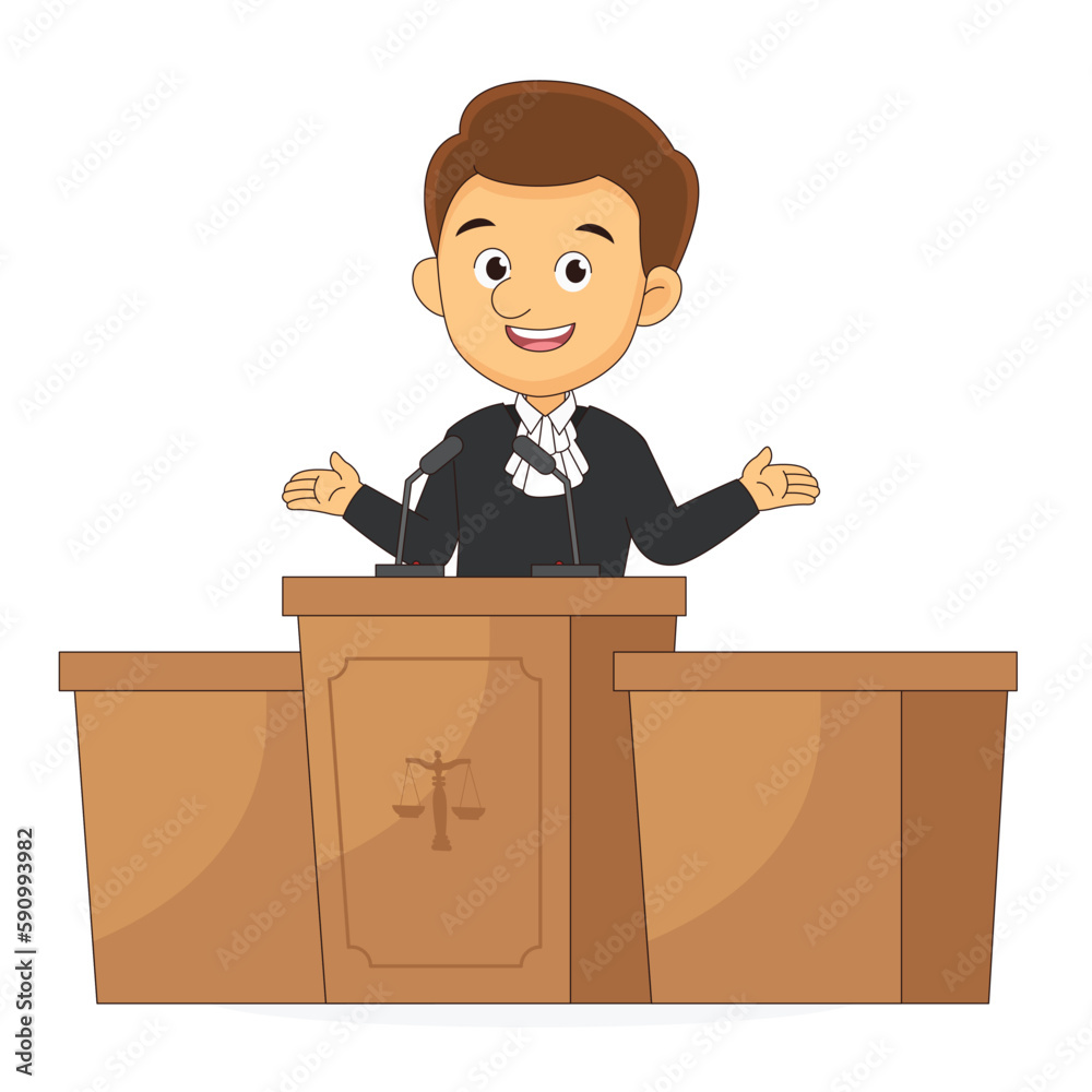 Judge man court worker in judicial robe holding book and hammer low justice Judge man court worker in judicial robe holding book and hammer low justice