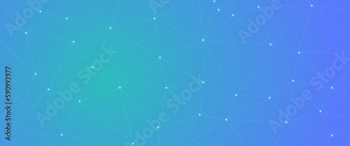 geometric background and connecting dots and lines. Global network connection. Digital technology with plexus background.