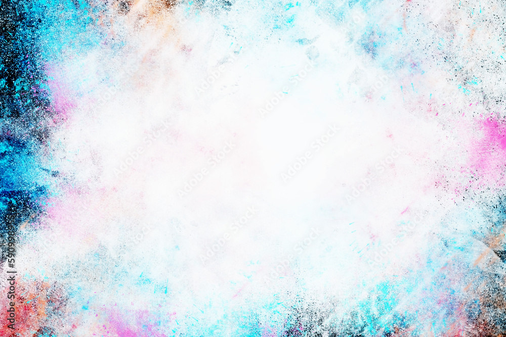 abstract colorful grunge watercolor background