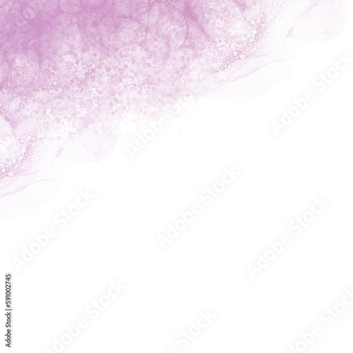 purple color smoke splatter