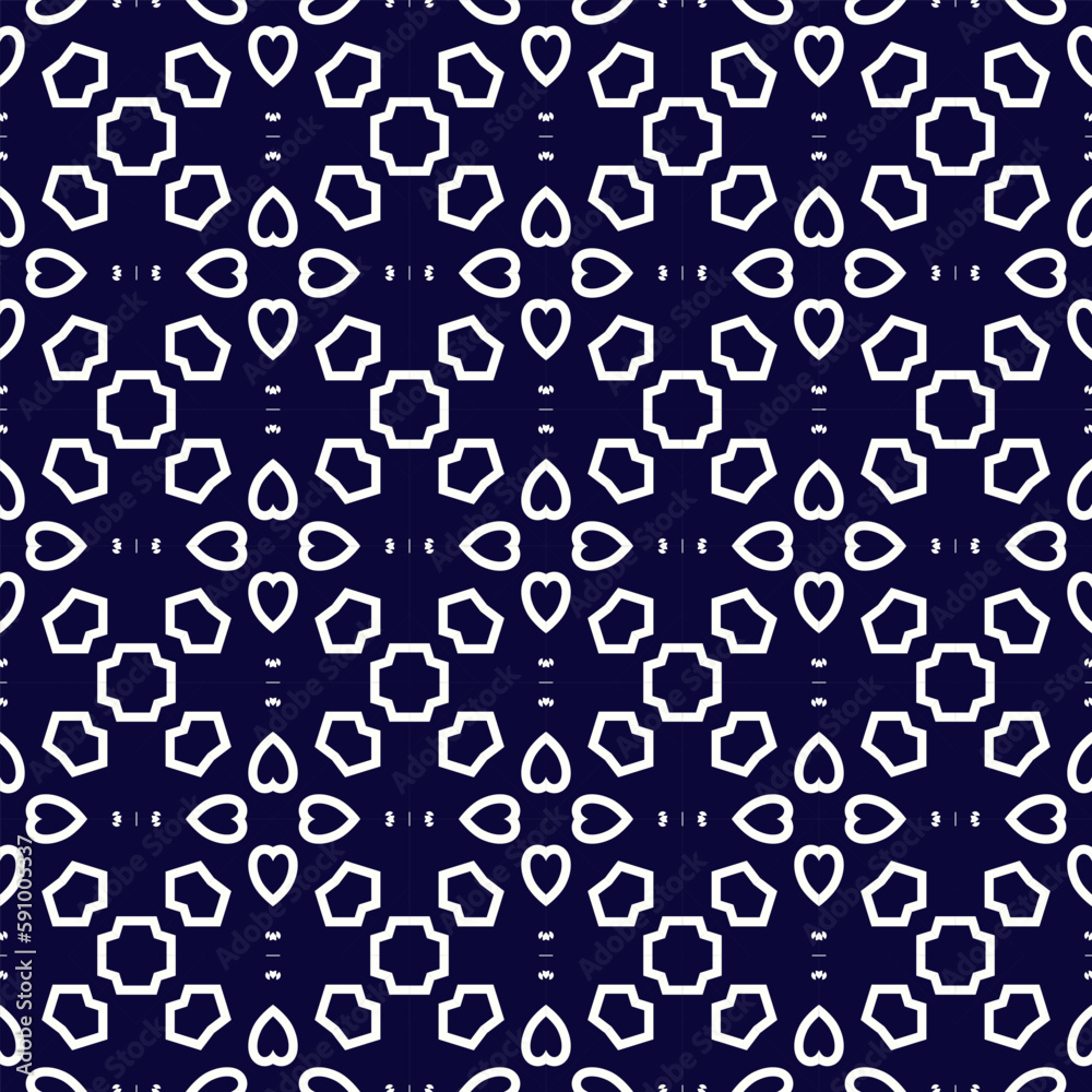 Geometric floral of seamless pattern. Dark and Bright vector backgrounds. Geometric floral of seamless pattern. Dark and Bright vector backgrounds.