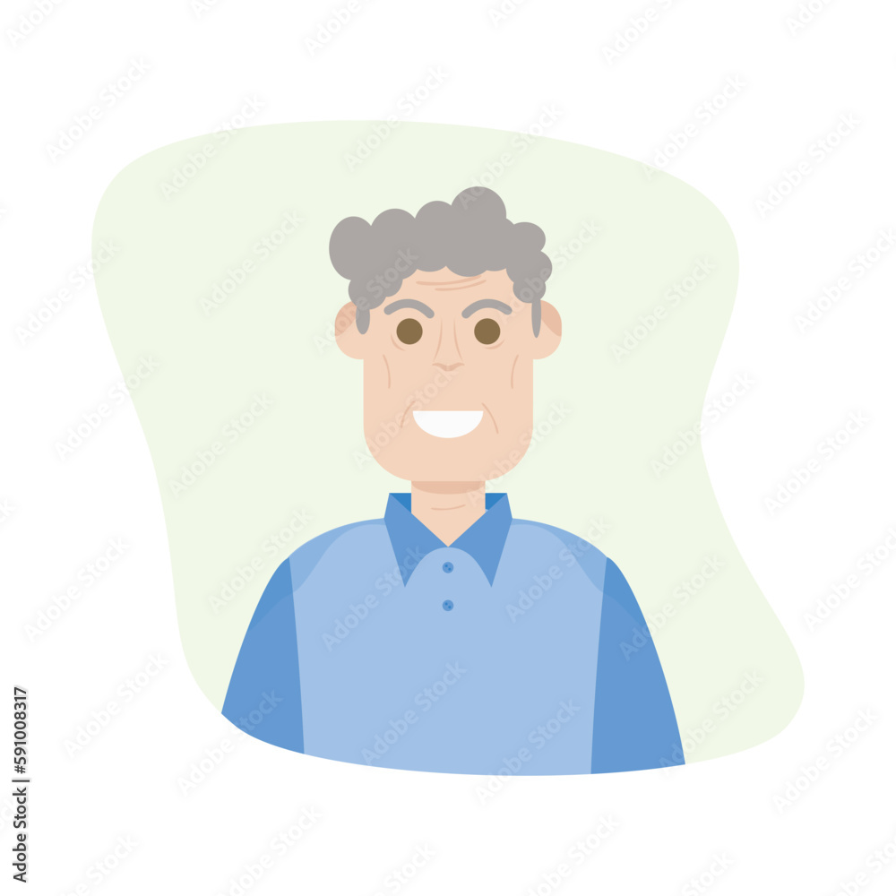 The Elderly Seventies Grandfather Character Face Old Man Smile
The Elderly Seventies Grandfather Character Face Old Man Smile