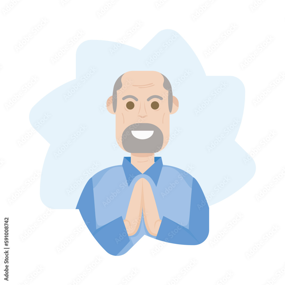 The Elderly Seventies Grandfather Character Face Old Man Smile
The Elderly Seventies Grandfather Character Face Old Man Smile