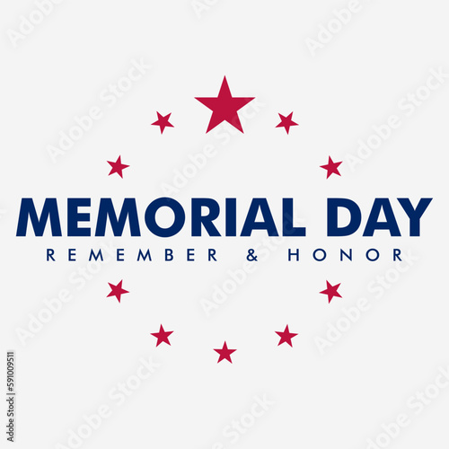 US memorial day Patriot proud label American flag and symbols National independence day 4th July