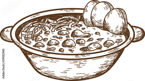 Mexican Food Doodle 
