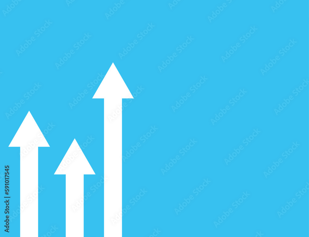 Arrow up background. Arrow up to growth success. Arrow up background. Arrow up to growth success.