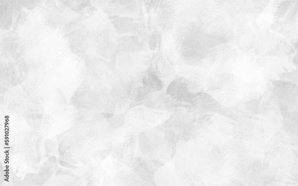 Fototapeta premium Old wall texture cement dirty gray with white background. Marble granite white panorama background wall surface gray pattern.