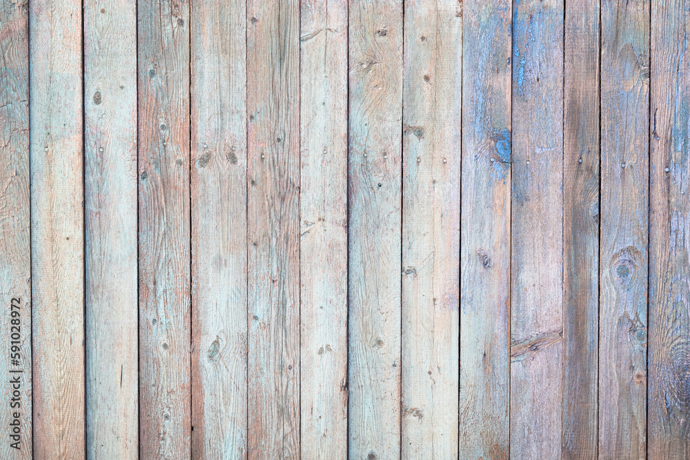 Fototapeta premium background of wooden planks with old paint