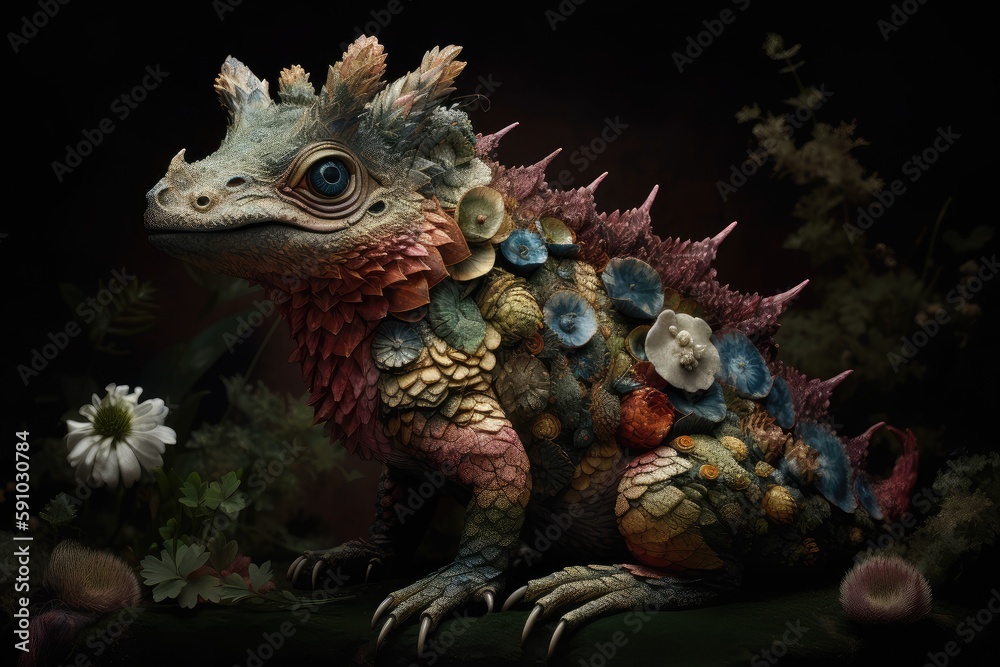 a zoo of fantastical creatures, each with its own unique characteristics, created with generative ai a zoo of fantastical creatures, each with its own unique characteristics, created with generative ai