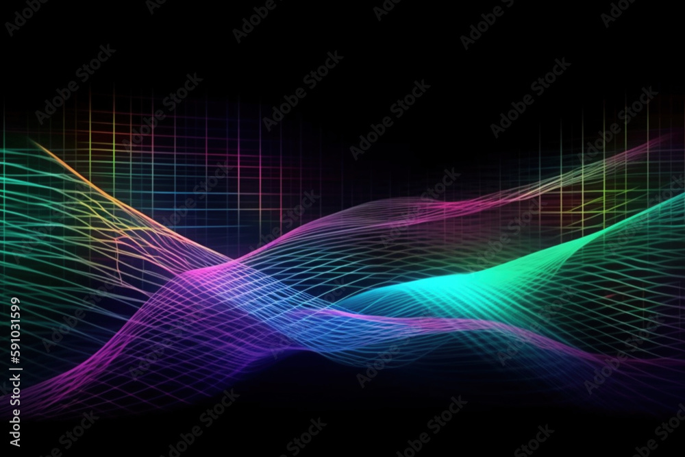 abstract background with lines