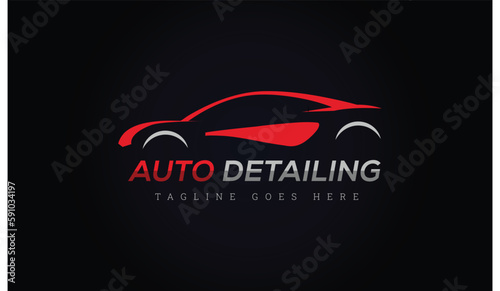 Car Garage Premium Concept Logo Design