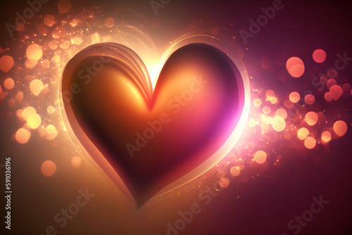 a heart made of hearts on a dark background  a picture  romanticism heart  love  valentine love theme   Art generated by Generative AI