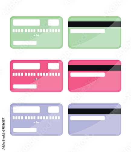 Credit card set