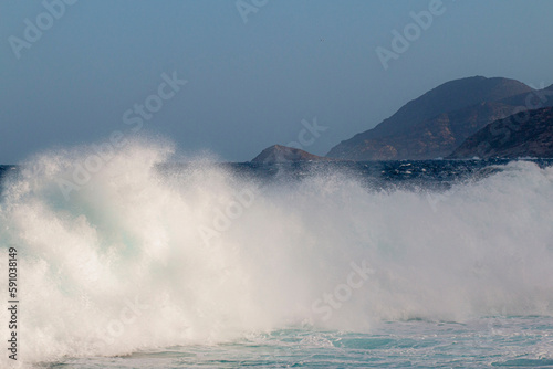 Tempête dans le Cap Corse 
