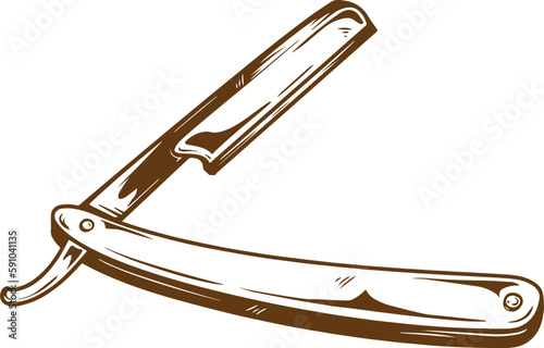 Barbershop Razor Blade element