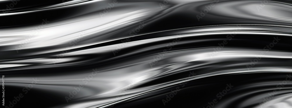 Liquid metal texture water ripple twist background, liquid metal background, chrome background, black marble pattern texture. Generative AI Liquid metal texture water ripple twist background, liquid metal background, chrome background, black marble pattern texture. Generative AI