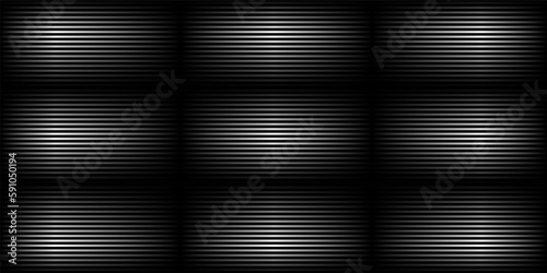 Abstract laser striped lined horizontal glowing background