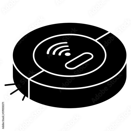 An editable design icon of ai boTrendy design icon of smart speaker  perfect design icon of eyeok