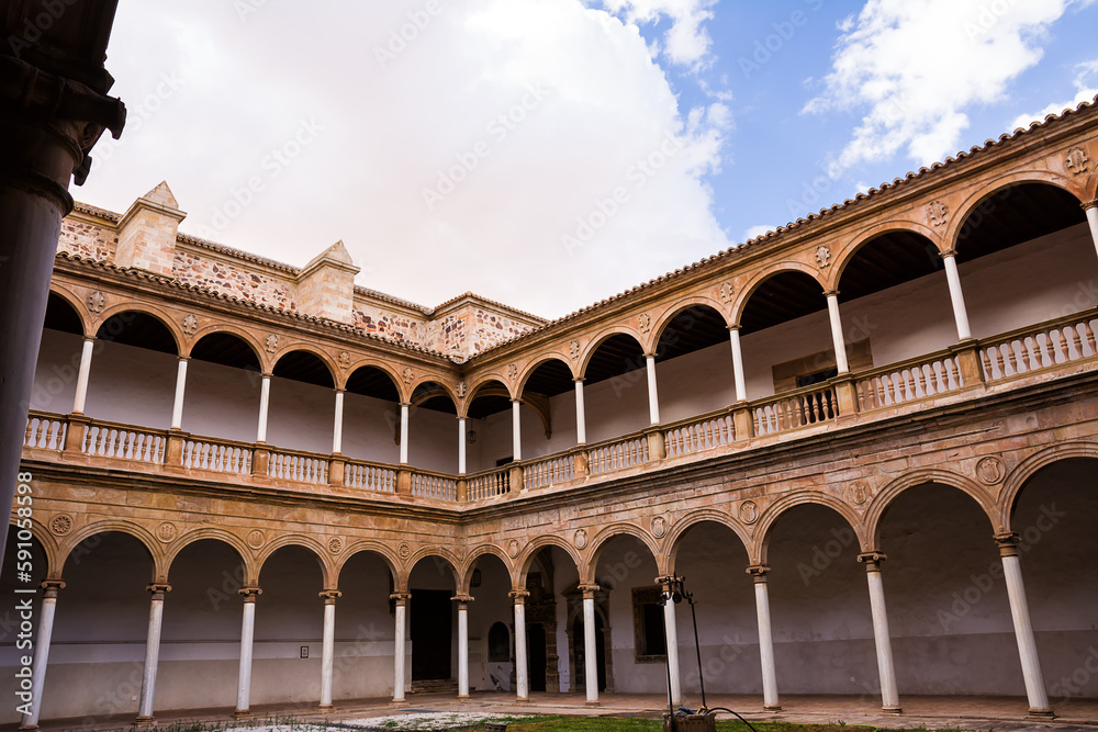 Cloister of the Convent of San Giovanni Battista in Almagro, Spain