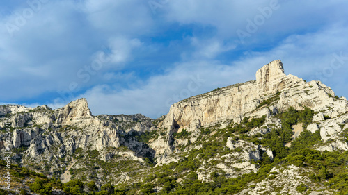 Paysage rocheux du sud de la France