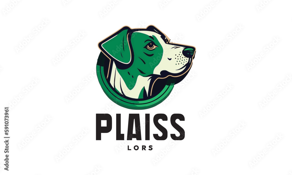 Dog Lovers Club logo design colorful icon doggy Dog Lovers Club logo design colorful icon doggy