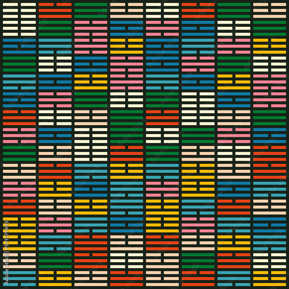 I Ching Chinese Taoism Philosophy Abstract lines I Ching Chinese Taoism Philosophy Abstract lines