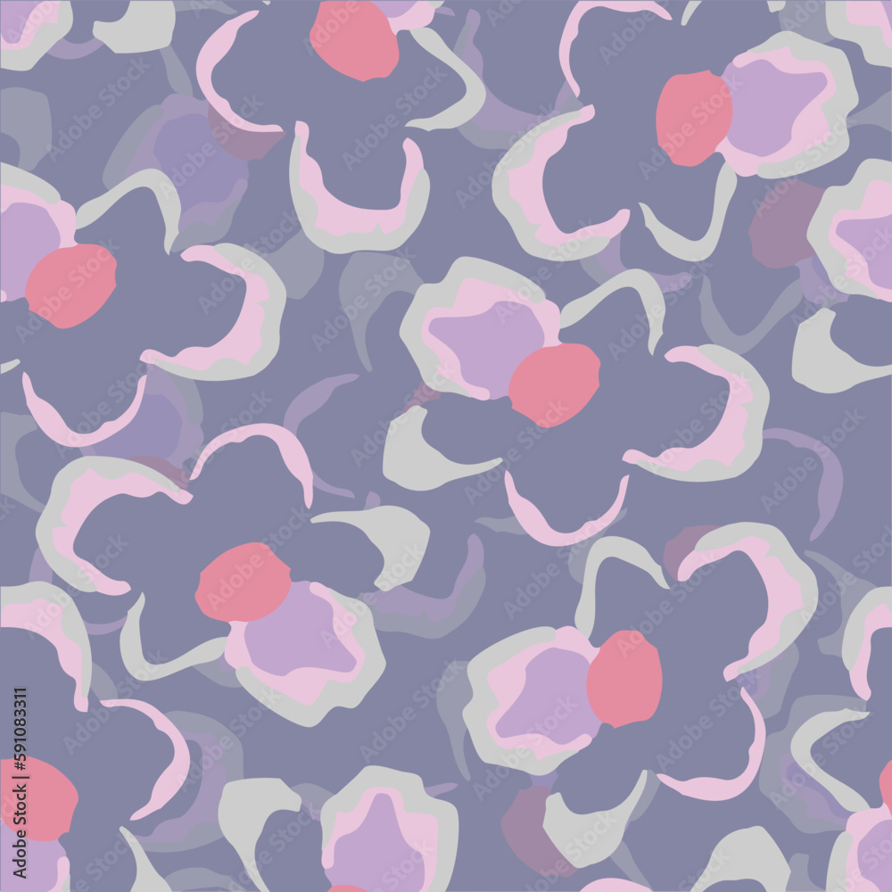seamless doodle seamless doodle flowers pattern background , greeting card or fabric flowers pattern background , greeting card or fabric
