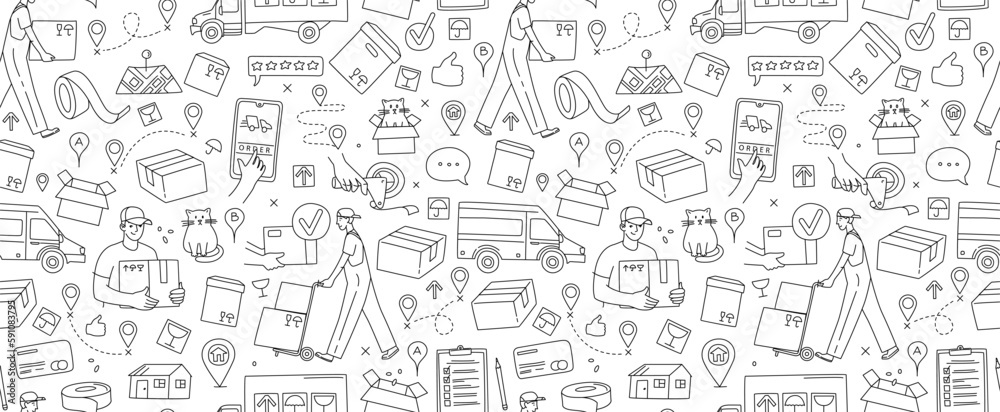 Online service for moving. Moving to a new house. Packing in boxes and delivery by car, van, truck. Online service for moving. Moving to a new house. Packing in boxes and delivery by car, van, truck.