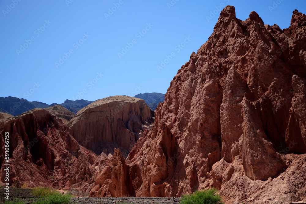Fototapeta premium The splendid colors of the Quebrada De Las Conchas, Argentina