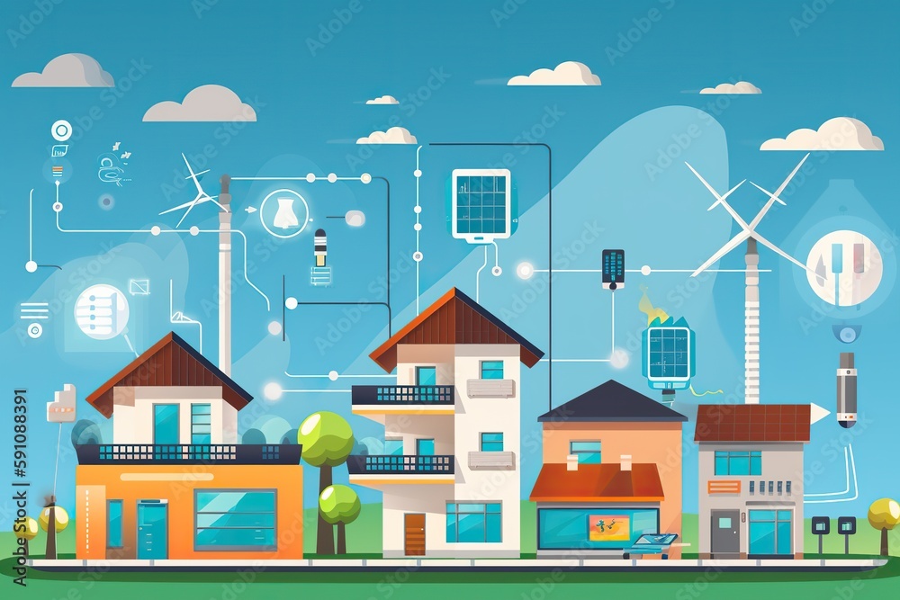 Smart energy monitoring systems for households, generative artificial intelligence

