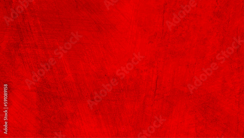 Red background with a grunge effect vector image