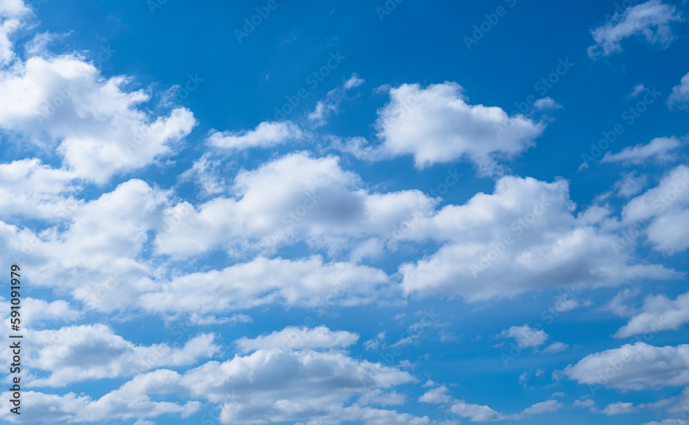 Fototapeta premium white clouds and blue sky