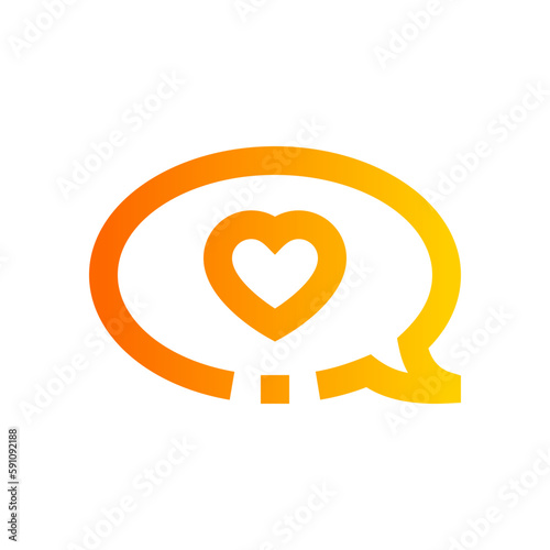 Review gradient icon