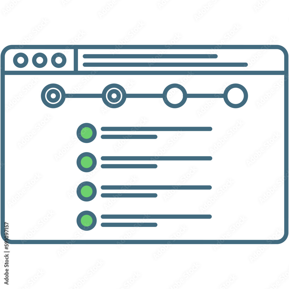 Order delivery service online tracking app icon