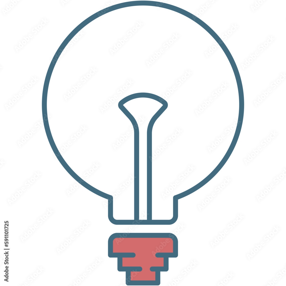Light bulb lamp icon vector idea solution symbol Light bulb lamp icon vector idea solution symbol