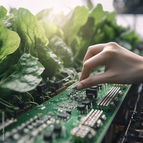 Revolutionizing Agriculture: Boosting Productivity with Chip and Computer Technology, Generative AI