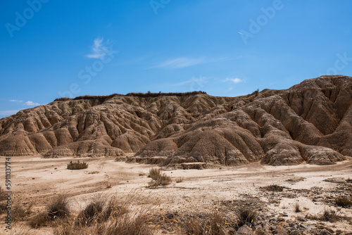 landscape in the desert