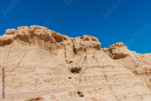 landscape in the desert