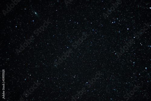 Space exposure with prime lens. Space  Galaxies and stars 