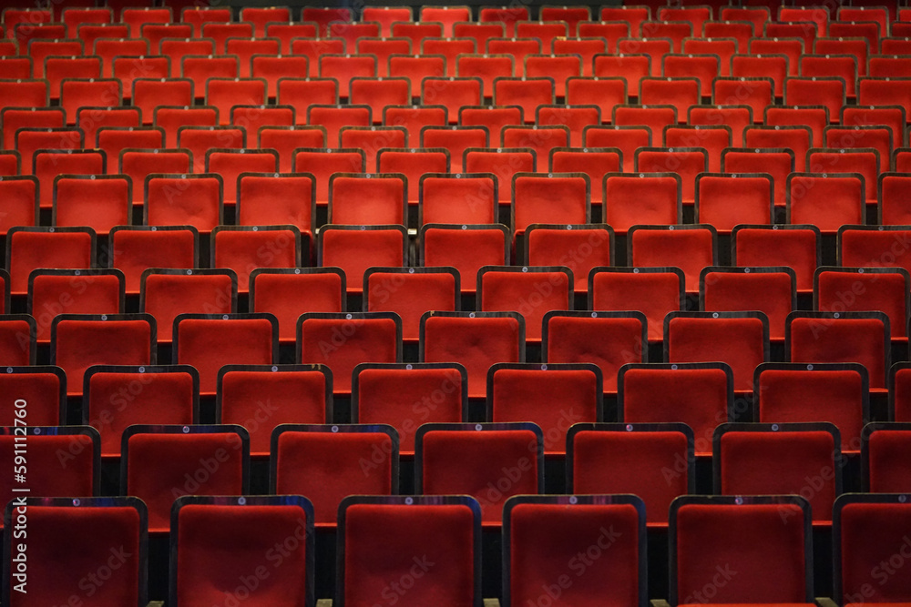 Fototapeta premium Seats in Theatre