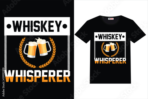 OFFICIAL WHISKY TASTER T Shirt design