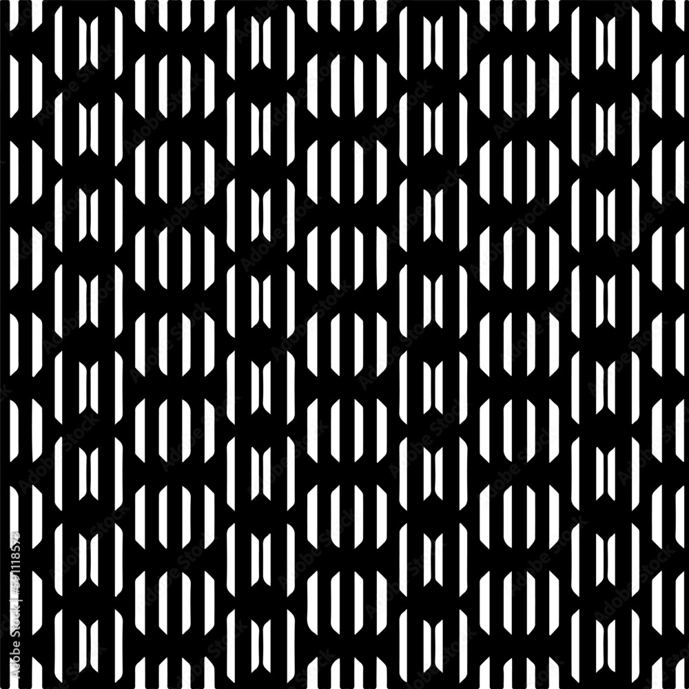 Abstract background with repeat pattern . Black and white color. Unique geometric vector swatch. Perfect for site backdrop, wrapping paper, wallpaper, textile and surface design. Abstract background with repeat pattern . Black and white color. Unique geometric vector swatch. Perfect for site backdrop, wrapping paper, wallpaper, textile and surface design.