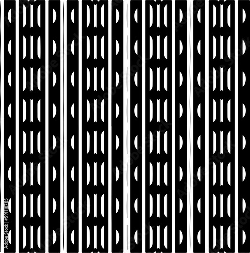 Abstract background with repeat pattern . Black and white color. Unique geometric vector swatch. Perfect for site backdrop  wrapping paper  wallpaper  textile and surface design. 