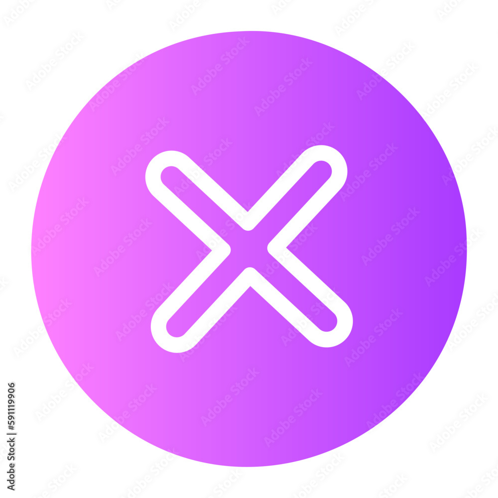 Obraz premium clear gradient icon