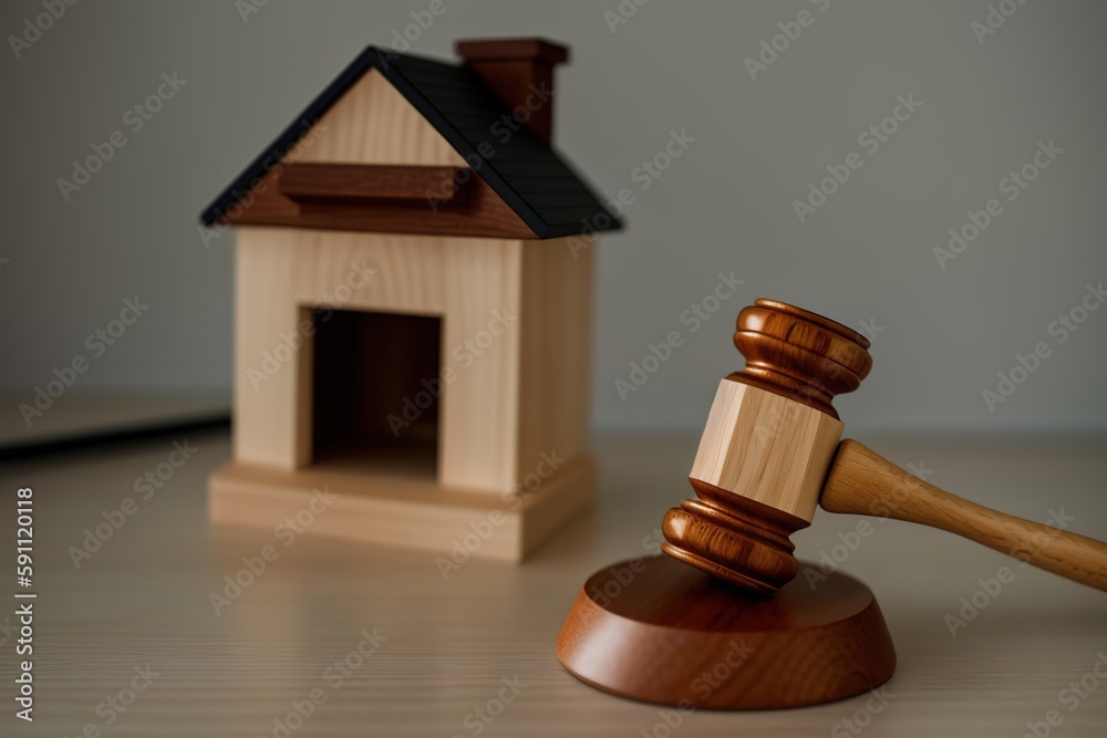 Hammer auction sale of real estate. Judge's decision. Generative AI Hammer auction sale of real estate. Judge's decision. Generative AI