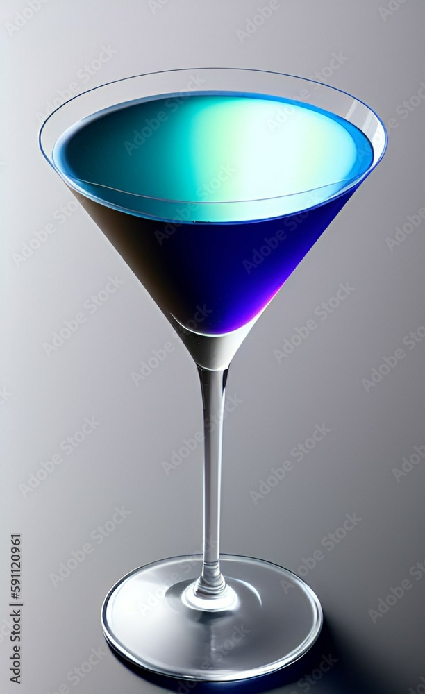 glass with cocktail glass with cocktail