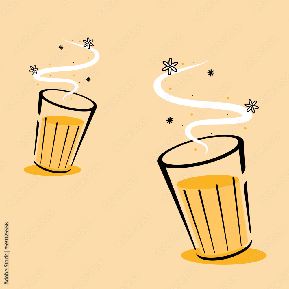 vetor-de-indian-hot-drink-vector-indian-chai-icon-chai-is-indian